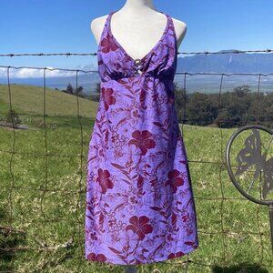 Toes on the Nose Swimsuit Halter Dress Size Large
